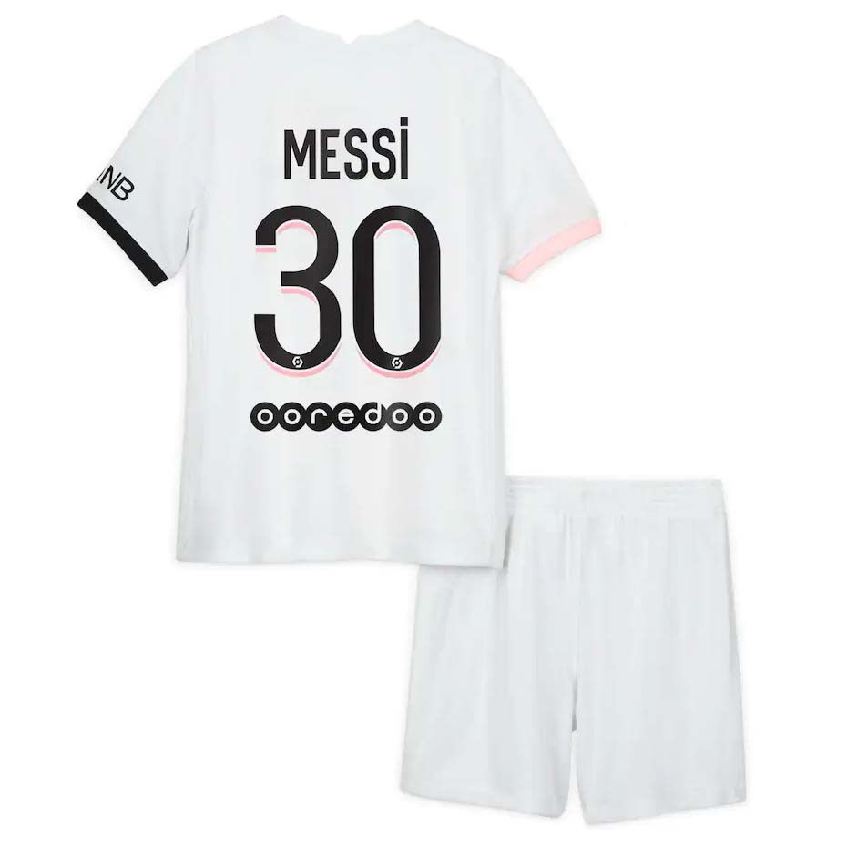 Camiseta Paris Saint Germain NO.30 Messi 2ª Niño 2021-2022